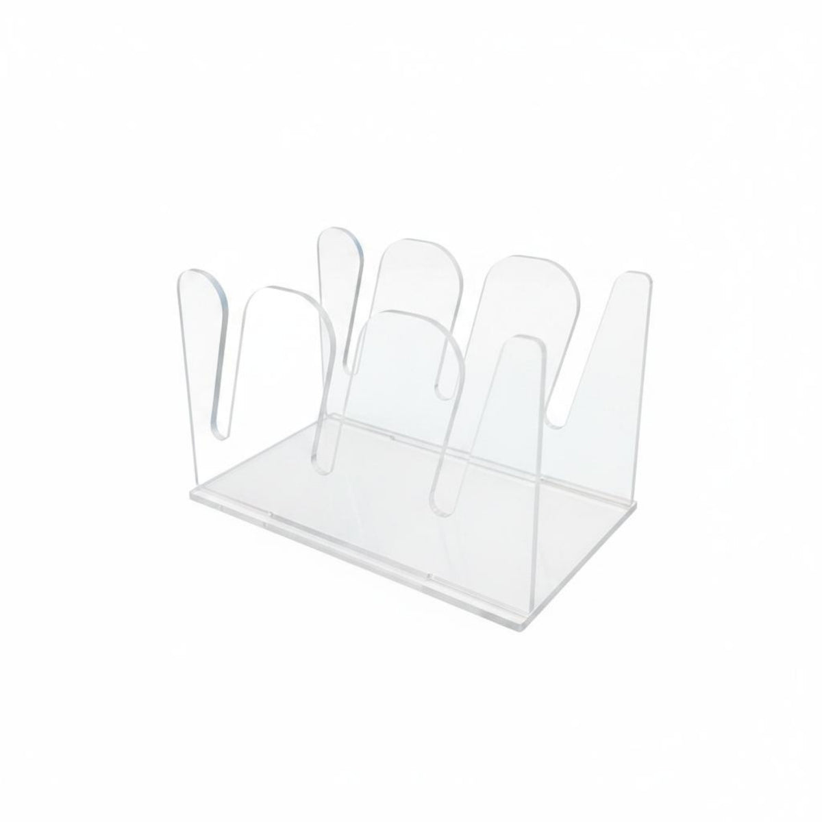 Acrylic Hat Organizer Space-Saving Acrylic Cap Stand Transparent for Entryway