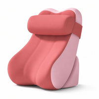 Bed Support Pillow with Headrest Contoured Reading Pillow with Headrest Cushion Supportive Multifunctional for Readers