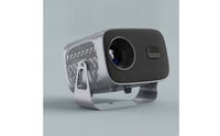 Tabletop Visual Display with Stand Compact Mini Visual Display Cylindrical for Movie Lovers, Students, Bedroom, Home Theater, Dorm Room