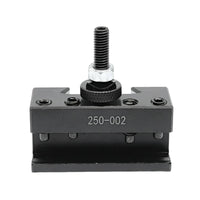 Lathes Tool Post with Adjustment High Accuracy Boring Turning and Facing Holder Precision Ground Hardware for Hobbyists, Metalworking, Machine Shops