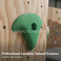 Artificial Climbing Wall High-Strength Panels Gymnasium Rock Wall Hard-Wearing Kids Climbing Rocks for Children, Families, Indoor, Schools