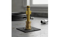 1/4 Inch Quick Connect Adapter Long-Lasting Construction to Quick Connect Converter Brass Hose Fitting