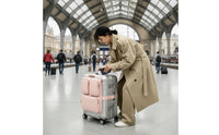 Detachable Travel Bag Organized Luggage Bag with Rare-Earth Attachments Compact Portable for Commuters, Business Trips