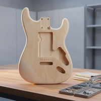 ST Guitar Body Lightweight DIY Guitar Body Personalized for Luthiers