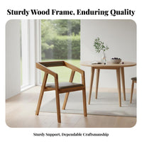 Versatile Use Curved Back Chair Multi-Purpose Vanity Chair without Wheels Wheeless Design Indoor Furniture Stylish Look for Office Workers, Restaurant Owners, Homeowners, Dining Room, Cafe, Reception Area, Bedroom