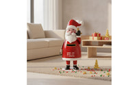 Santa Mailbox Freestanding Mailbox Decoration Outdoor for Porch, Entryway