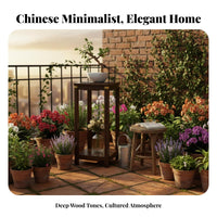 Tiered Pedestal Sturdy Wood Construction Multi-Level Display Riser Standalonestanding Design Adaptable for Living Room, Balcony