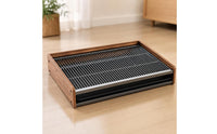 Dog Potty Tray with Grate Dog Toilet Tray Low-Recessed Pan for Dogs, Young Dogs, Apartment