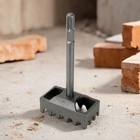 Accurate Square Hole Cutter Serrated Electrical Box Cutout Tool Clean-Cut Electrical Box Cutter Efficient for Electricians, Renovation Contractors, Masonry Cutting