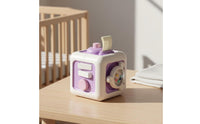 No Battery Needed Rotating Activity Box Early Learning Busy Cube Toy Compact Baby Busy Ball Toy Travel Friendly for Toddlers