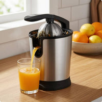 Electric Citrus Juicer Front Outlet Orange Juice Machine Countertop Appliance Compact