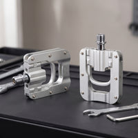 Folding Bike Pedals CNC-Machined Folding Cycle Pedals Anti-Slip Smooth-Rotation for Cyclists, Daily Commuting