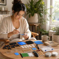 Allall-Encompassing Trading Card Cleaning Kit Secure Card Cleaning Kit with Plastic Case Compact Portable for Hobbyists