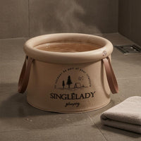 Carry Handles Collapsible Wash Basin Wide Rim Inflatable Basin Easy to Clean Folding Dish Tub Lightweight