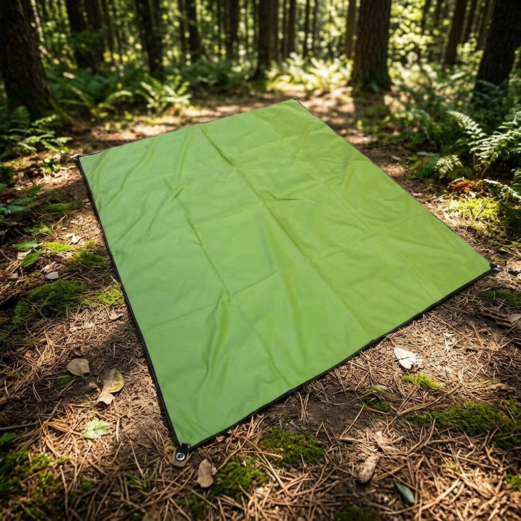 Picnic Blanket and Waterproof Mat for Family, Large Outdoor Camping Mat with Storage Bag, PVC Material Beach Gear, 150x200cm Kids Picnic Pad