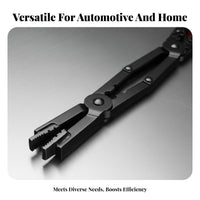Long Reach Hose Clamp Plier Adjustable Gripping Heads Automotive Coil Clamp Tool