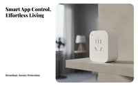 Voice-Alternating Current Tivated Power Plug No Hub Required Bluetooth Smart Socket Distant Control Outlet Retardant Material