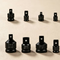 8 Pieces Socket Adapter and Reducer Set Secure-Locking Impact Socket Adapter Set Heavy-Duty Adapters for Hobbyists, Automotive Repair, Garage
