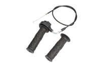 Metal Linkage Motorcycle Throttle Control Rubber Grips ATV Throttle Control Textured Vehicle Part Anti-Slip
