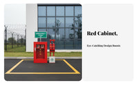 Mini Fire Station Cabinet Steel for Workers, Construction Site, Outdoor, Office