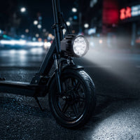 Electric Bike Headlight Waterproof LED Headlight with Mounting Bracket Wired Electric Bicycle Front Light Easy to Install