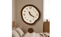 Decorative Wall Clock Irregular Analog Wall Clock Silent for Bedroom, Office
