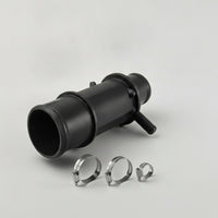Stepped Cooling-System Hose Adapter with Clamps High-Temperature Resistant Coolant Hose Connector Adapter with Clamps Leak-Proof Coolant Line Connector Reinforced for Automotive Repair