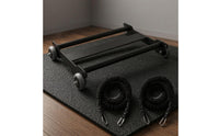 Four-Wheel Roller Metal Frame Core-Focused Training Roller Stomach Workout Wheel Caster Wheels Long-Lasting