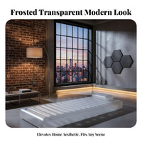 Massage Water Bed Constant Temperature Inflatable Water Mattress Frosted Finish Waterbed Bladder for Adults, Washroom, Spa, Home