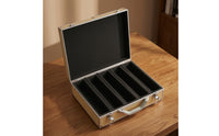 Numismatic Item Storage Case Portable Numismatic Item Organizer Box Lockable for Travel