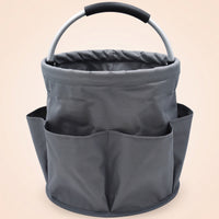 Basket with Pockets Portable Foldable Basket with Pockets Space-Saving