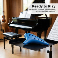 12 Hole Alto Ocarina, Resin Ocarina Instrument, Musical Instrument Gift Adults, Ocarina Hole Alto Student, Ocarina Flute Beginner, Ocarina with Bag