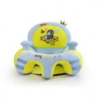 Padded Sofa Chair with Leg Cutouts Soft Baby Sitting Chair Ergonomic Learning Seat Cute for Babies, Nursery
