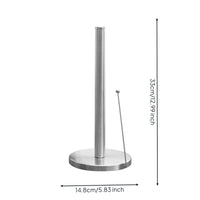 Vertical Paper Towel Stand Sturdy Kitchen Storage
