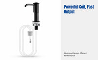 Kitchen Sink Soap Dispenser, Press Pump, Extended Thickened Tube, Modern Design