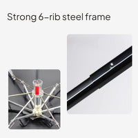 Ultra Mini 5-Fold UV Umbrella, Portable Sun & Rain
