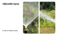 Cooling Mist Adjustable Brass Nozzle Wide Coverage Adjustable Misting Nozzle Easy Installation for Landscapers, Gardeners
