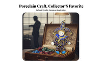 Italian Good Luck Doll Representative Meaning Italian Amor Porcelain Doll Porcelain Clown Figurine Handmade Movable Joints