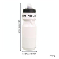 Transparent Cycling Water Bottle PP Plastic Bike Bottle Easy to Clean for Cyclists, Outdoor, Sports