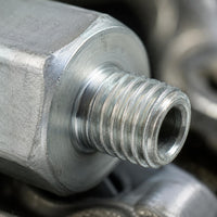 Single Connector Engine Knock Sensor Compact Replacement Knock Sensor Silver Finish Automotive Part Easy Installation
