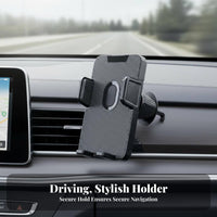 Air Vent Ph Single Holder Anti-Movement Car Vent Ph Single Holder Mobile Accessory Shockproof Design Stable Grip for Driving