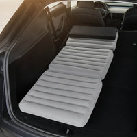 Portable Inflatable Car Bed with Pump Soft Car Trunk Mattress with Pillow Soft Trunk Sleeping Bed Long-Lasting for Road Trippers