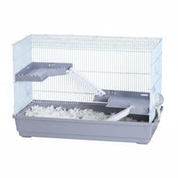 Large Space Multi-Level Hamster habitat Good Ventilation Multi-Level Clear Front Enclosure Deep Base Rodent Home Includes Accessories for Beginners, Parents, Kids, Indoors, Bedroom, Living Room