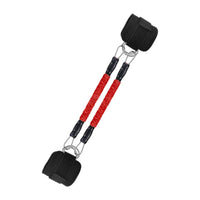 Double Cord Resistance Rope Woven Cover Ankle Strap Heavy Duty Tension Rope Exerciser for Home Exercise