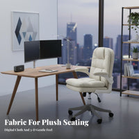 Ergonomic Design grid-patternPattern Task Chair Reclinable Office Furniture Adjustable Height 360-Degree rotating for Home Workers, Students, Adults, Study Room, Bedroom