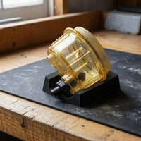 Transparent Oil Water Separator Cup Drain Spigot Kitchen  Tool  Knob Liquid Container