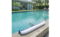 Curved Pool Brush Long-Lasting Pool Brush with Aluminum Back Deep Clean