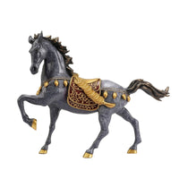 Rearing Horse Figurine Ornate Rearing Horse Statue Classical Decor for Living Room