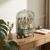 Cosmetic Display Case with Drawers Large Capacity Vanity reachory for vanity table