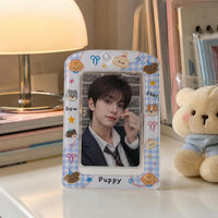 INS Dog Park PVC A4 Large Card Holder for Collectibles and Display
